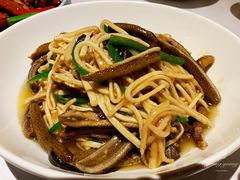 茭白炒鳝丝-玫瑰厅上海菜(兴国路店)
