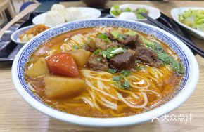 Potato Beef Noodle Soup