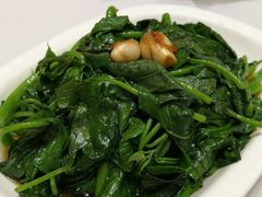 白灼有机番薯叶-君德澜酒家·创意粤菜(金山谷店)
