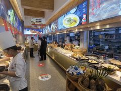 自助取餐区-村长家的疙瘩汤·东营菜(东营茶城店)