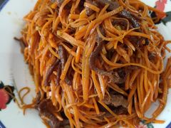 胡萝卜牛肉丝-一撮毛美食城(全力一路店)