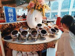 自助调料区-银鲨海鲜烤肉火锅自助餐厅(五星店)