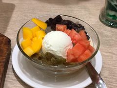 雪顶冰粉-佰搭果·广式茶餐厅(西华路店)