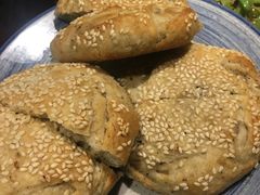 芝麻烧饼-小铫鸡汤
