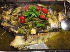 -探鱼·鲜青椒爽麻烤鱼(广州花都来又来店)