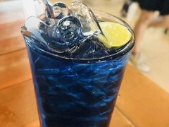 -蝶豆花蓝面条