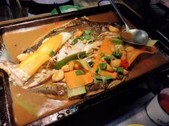蒜香味凌波鱼-探鱼·鲜青椒爽麻烤鱼(苏宁广场店)