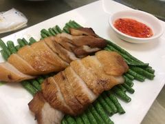 炭烧猪颈肉-瑞记湛江鸡饭店·粤西第一鸡(粤垦店)