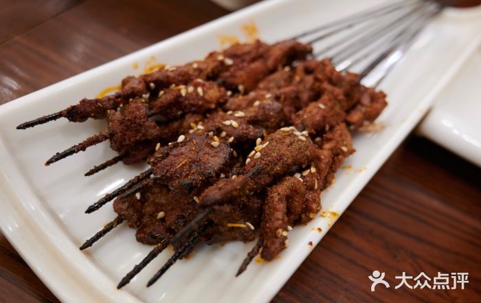 沙力海(北大街店)生烤羊肉串图片