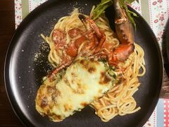 波士顿焗龙虾意面-吃饼人西餐(南开店)