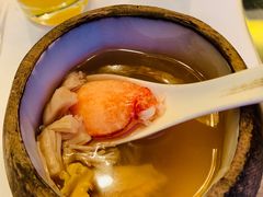 椰皇龙虾钳花胶炖海螺-金轩中餐厅 Jin Xuan(浦东丽思卡尔顿酒店)