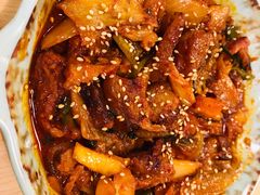 泡菜炒五花肉-쌍화점 霜花店·朝鲜族料理(徐家汇店)