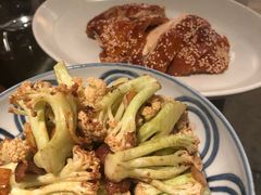 腊肉炒花菜-湖滨28中餐厅·西湖宴·杭州君悦酒店
