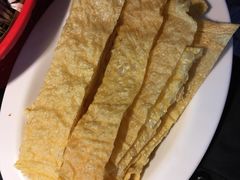 炸腐竹-锅说大脸毛肚重庆老火锅(佐阾店)