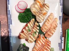脆瓜豚肉串-花宴·日式料理