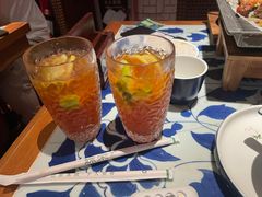 金桔柠檬茶-绿茶餐厅(布吉万象汇店)