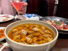 古越陈酿煮花螺-杭州西子湖四季酒店·金沙厅