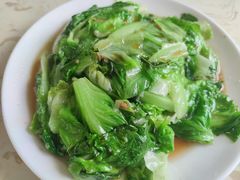 白灼生菜-佳基盐焗鸡