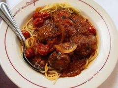 Spaghetti&nbsp;and&nbsp;Meat&nbsp;Balls-Musso & Frank Grill