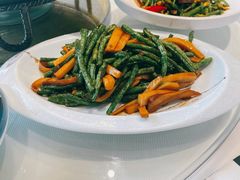 杏鲍菇炒豆角-晋美大掌柜(新建路店)
