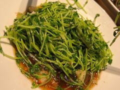 热炝豌豆苗-芳芳私房菜·精做淮扬菜(承德路店)