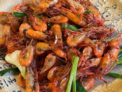 葱爆河虾-75幢私房菜馆