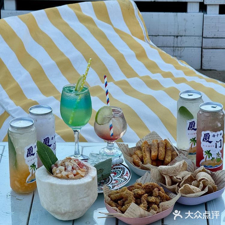 总要来厦门的海边下午茶一次吧🌊。。。