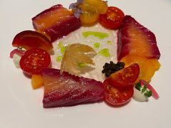 挪威烟熏三文鱼水晶黄瓜香槟奶油-福楼法餐厅FLO