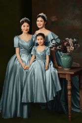 -时光纪亲子全家福照相馆(静安店母女写真父母纪念照)