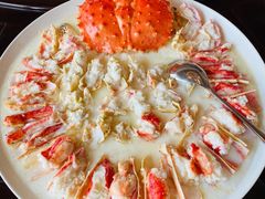 花雕蛋白蒸帝王蟹-宝燕壹号景观餐厅(龙盛国际商业广场店)