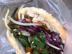 花干夹菜-三兄弟高炉烧饼