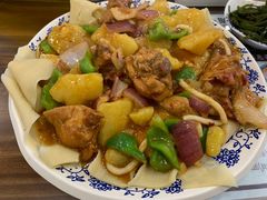 大盘鸡面-陇尚人家中国蘭州牛肉面(高新万达店)