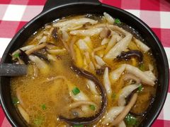 蘑菇汤莜面鱼鱼-西贝(苏州绿宝广场店)