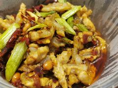 宫爆板筋-胖哥家藏菜(护国路店)