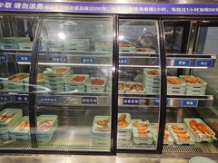 面包甜点陈列柜-蚝英雄鲜蚝自助专门店(长楹天街直营店)