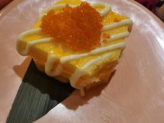 飞鱼籽奶酪厚蛋烧-争鲜回转寿司(太阳宫凯德SURPER店)