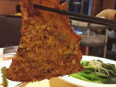 避风塘蒜香鱼骨翅-心点盛宴江南西店