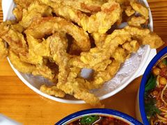 招牌酥肉-胖胖板凳面