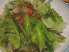 红葱头豉油捞生菜梗-大头力茶餐厅(花都融创茂店)