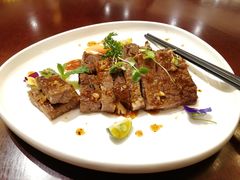 碳烤雪花牛肉-海尔洲际酒店天下一品中餐厅