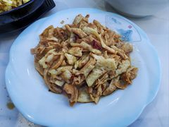 小炒豆浆皮-黄牛肉馆·皖南土菜