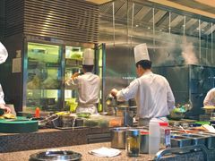 自助取餐区-君悦酒店·1881·北京烤鸭