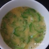 有机苦瓜炒鸡蛋，健康又营养