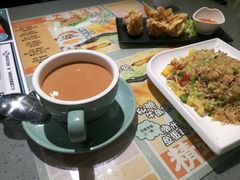 招牌香滑奶茶-大头力茶餐厅(花都融创茂店)