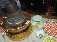 清汤锅底-正福居老北京正宗铜锅泉水涮肉(彰化路店)