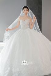 点击看大图 -艾拉·女王婚纱礼服馆