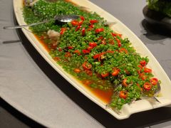 葱香蒸翘壳鱼-许家菜(望江店)