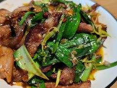 蒜苗腊炒拱嘴-卞氏菜根香·川菜(青羊万达店)