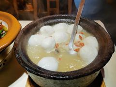 鸡汤鱼圆-早酒肖汉老味拌面