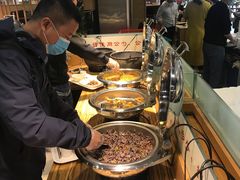自助取餐区-感恩心素食馆(百世广场店)
